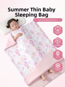 MUSHABAI | Antibacterial Summer Baby Sleep Bag Kick-Proof Blanket