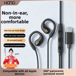 HANG | Wired Open Earhook Gaming Headphones for iPhone 17/16