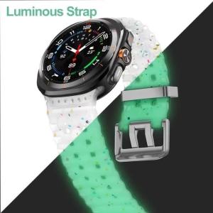 Strap for Samsung Galaxy Watch Ultra2 47mm Accessories Silicone Sport Bracelet Correa for Galaxy Watch Ultra 2025 47mm Band