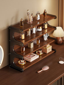 Acrylic Cosmetic Storage Box Bathroom Countertop High-End Sense Place Cosmetic Products Rack Cup Holder Cabinet Narrow Long Type