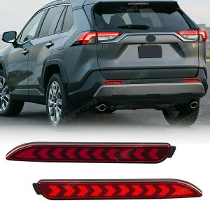Car LED Rear Bumper Reflector Light For Toyota RAV4 Harrier Sienna EZ Alphard Aygo Mark X Lexus IS-F GX470 RX300 5630 Brake lamp