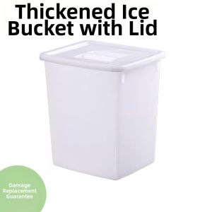 Refrigerator Food Storage Bucket Square with Lid