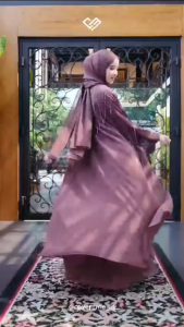 Gamis Sarimbit Harmoni Cinta Annisa: Desain & Bahan