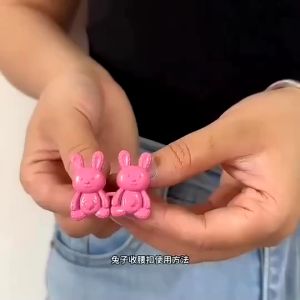 🐰 KAYKAI 🐰 ปรับเอวกางเกง รูปกระต่าย หมุดไม่ต้องเย็บ สีสันสดใส 👌 #Y49