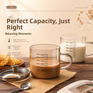 WEITAOYUN | Microwave Safe Borosilicate Glass Measuring Cup