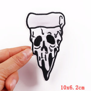 Fierce Animal Embroidery Patch Smoking Monkey Patch Punk Embroidered Patches On Clothes Jacket DIY Iron On Patches For Clothing