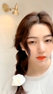 Camellia Hair Tie 🎀 小香风山茶花发圈发夹 Getah Rambut Klasik Wanita Bunga Ros Putih Elastik Tinggi Gentle Hair Band Women Flower Rose White Hair Accessories