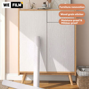 Wall Paper Wood Grain Paper PVC Self-Adhesive Wood Wallpaper Thick Waterproof Wall Covering Peel and Stick Renovation Furniture Door Stickers