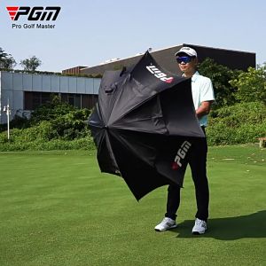 PGM ร่มกอล์ฟสองชั้น สีดำล้วน (YS001)