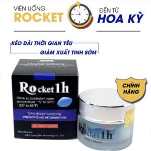 Rocket 1h Tăng Cường S.Lý Nam Kéo Dài Cuộc Yêu hộp 10 viên CHÍNH HÃNG