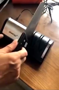 Máy mài dao điện Steba KS1 nội địa Đức lưới thép bảo hành 12 tháng