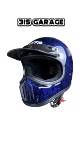 HELM CAKIL KHC MOTIF FULL FACE PET FREE GOGLE+ST+BUFF MASKER