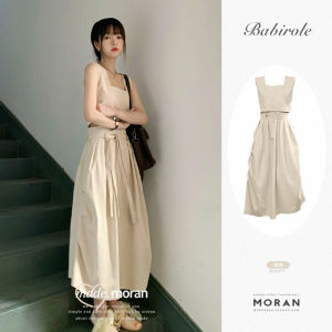 ฤดูร้อน ชุดสองชิ้นแฟชั่น ผู้หญิง สตรีทแวร์ ลำลอง เสื้อกั๊ก เดรส แขนกุด ขนาดเล็กที่เป็นมิตร มีสไตล์ ชุดสําหรับงานปาร์ตี้