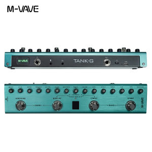 M-VAVE | Bàn Đạp Đa Hiệu Ứng Guitar Sạc Lại Được M-VAVE Tank-B/Tank-G Với 36 Preset 9 Khe Preamp 8 Khe IR Cab Và 3 Hiệu Ứng Modulate
