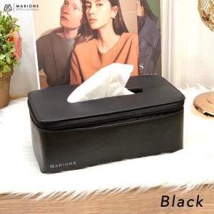 MARIONE - Kotak Tissue / Tempat Tissue BOX TISU SUPER PREMIUM Bahan kulit berkualitas - KATE SERIES