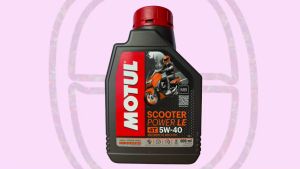 Combo Nhớt Xe Tay Ga Motul Scooter Power LE 5W-40 800ML + Tuýp Lap Motul Scooter Gear Plus 120ML