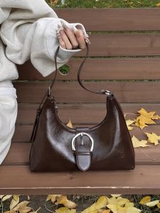 Túi Đeo Vai Nữ Thời Trang Cổ Điển Chất Lượng Cao Mùa Đông 2025 Túi Đeo Chéo Đa Năng Nhỏ Gọn Cho Công Sở Túi Đeo Chéo Mềm