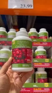 [HÀNG MỸ] Viên Uống Hỗ Trợ Đường Tiết Niệu Cranberry 140 Viên Của Mỹ