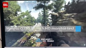 MS Q270 27 นิ้ว 100HZ IPS คอมพิวเตอร์จอ LCD เกมจอภาพ eSport จอแสดงผล HD Ultra Thin จอแสดงผล 3 ด้าน HDMI+VGA computer game PS5 computer monitor
