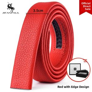 JIFANPAUL | High Quality Fashion Leather Belt Automatic & Pin Buckle