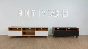ALiST -  GORDY 118cm TV Cabinet / 178cm TV Cabinet / TV Storage / Kabinet TV Penyimpan TV / Living Room Cabinet / 电视柜 / 电视橱