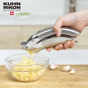KUHN RIKON Garlic Press 304 Stainless Steel Garlic Crusher Mincer Labor-saving Kitchen Tools Swiss Design
