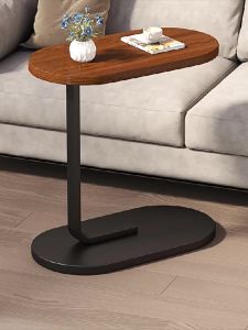 🔰 Sofa Side Table bedside table Tea Table wood table living room bedroom Corner Table Coffee Table Oval Bedside Table