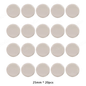 20Pcs Self-Adhesive Furniture Slides Stick-on Chair Leg Slider Bumper Pads Floor Protector for Table Sofa Carpet Tile Hardwood