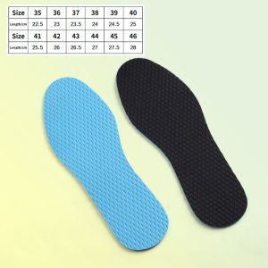 Makayo แผ่นรองพื้นรองเท้า ตัดได้ให้เท่าเท้าเรา พื้นรองเท้าเบาและเย็น ระบายอากาศ ใส่สบาย บางพิเศษ insoles