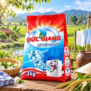 Bột Giặt Cao Cấp Đức Giang Trắng Sạch 3kg