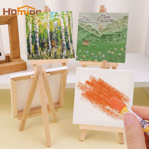 【Homior】Kids Drawing Board Tripod Desktop Folding Mini Easel Meeting Name Card Display Stand Mobile Phone Holder