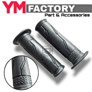 HANDGRIP STANDAR HITAM MODEL YAMAHA UNIVERSAL MOTOR YAMAHA MATIC DAN BEBEK MIO MIO J XEON MIO SOUL FAZZIO FREEGO FINO JUPITER Z VEGA NMAX AEROX LEXI DLL