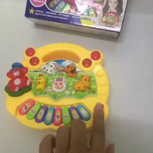 SKISOPGO ของเล่นดนตรี เปียโนออร์แกน มีเสียง มีไฟ เสียงสัตว์ ของเล่นเด็ก ของเล่นเพื่อการศึกษาสำหรับเด็ก