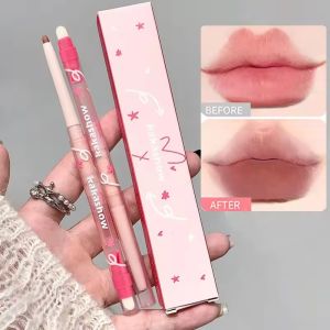 【XZ Beauty】Lasting Contouring Lips Lipstick Waterproof Nude Red Lip Liner Pencil Smooth Moisturising Matte Non-stick Cups Lipliner Makeup