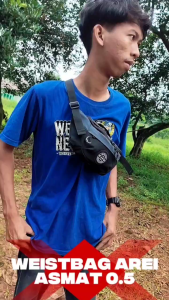 Tas Pinggang / Waist Bag Pria Asmat 0.5 Arei Outdoorgear