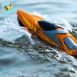 Cano Điều Khiển Từ Xa Tốc Độ Cao 15Km/h Gallop Đồ chơi cano Chống Lật đèn Led sáng