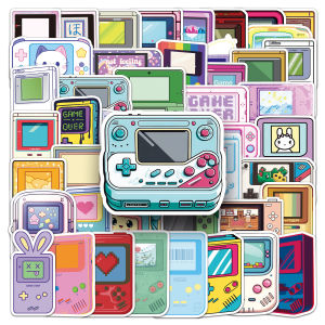 50-100PCS Game Console Graffiti Stickers Cartoon Creative Decorative Stickers for Water Cups Pencil Cases Luggage