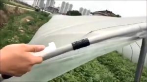 50Pcs 19/20/25mm Greenhouse Frame Pipe Clip Garden Film Net Fixed Pipe Clamps Greenhouse Snap Clamp