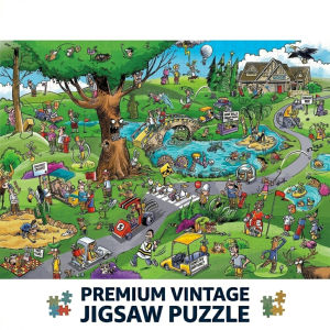 500/1000/1200/2000PCS Pieces Outdoor Play Cartoon Jigsaw Puzzles for Adults Home Decor Challenging Family Fun Educational Toys