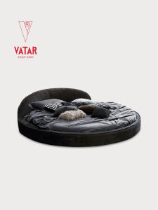 VATAR | Luxury Minimalist Style Round Bed 2m x 2m