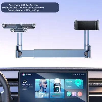 OATSBASF | Dual Mount Magnetic Floating Car Tablet Stand Universal Devices