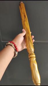 Tongkat Godo Kelor Jawa / Gada Kayu Johar Model Premium