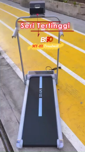 MY-HI Slim Treadmill Exercise Equipment for Women Easy Fold&Operation 16km/h APP Space-Saving Home