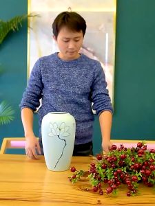 (Chuyên bán sỉ) Cành Lựu Phú Quý Trang Trí Tế Cành lựu ngày tết loại 21 quả màu tươi đẹp như ảnh chụp
