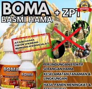 BOMA PUPUK CAIR PENGUSIR & PEMBASMI HAMA + ZPT