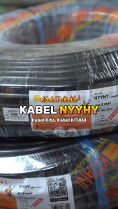 KITANI - NYYHY 4×4 mm² - 50 Meter - Kabel Tembaga Serabut