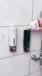 Hộp đựng dung dịch sát khuẩn sữa tắm dầu gội treo tường tiện lợi