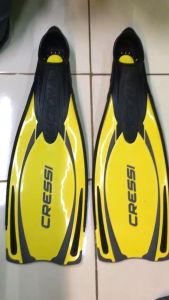 Fin Full Foot Cressi Reaction Pro – Championship Fin / Fin Scuba Diving / Kaki Katak Cressi Diving / Fin Snorkling