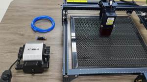 DIMIFUN Portable 28W Air Compressor - 60 Liters/Minute Airflow Suitable for Laser Engraving and Edge Cutting 110V/220V
