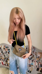 Disney Toy Story Woody Mini Shoulder Bag Stylish Lightweight Nylon Cute & Practical Crossbody for Girls/Women